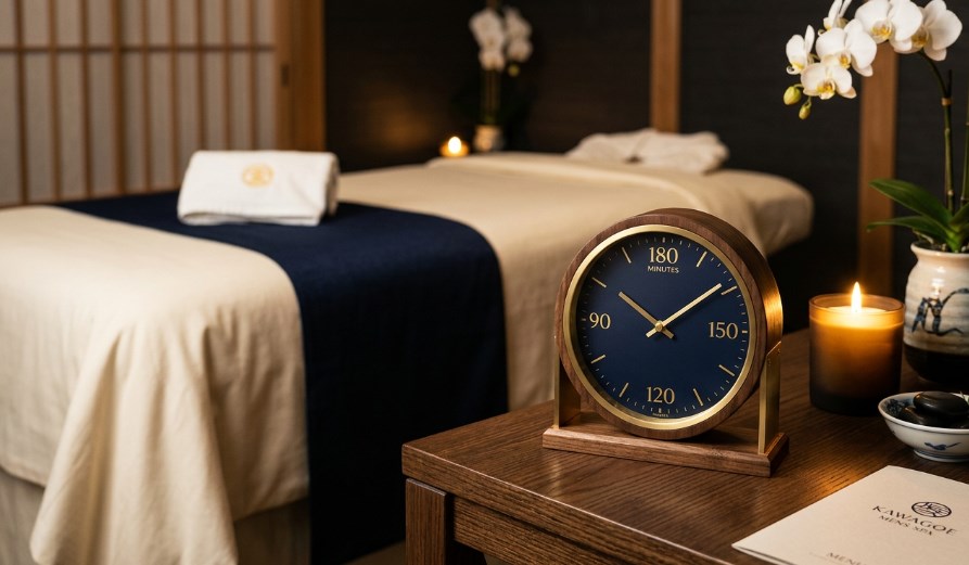 【川越メンズエステ】90分？120分？あなたに最適なコース時間は？